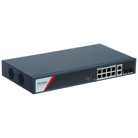SWITCH POE DS-3E1512HP-SI-8P2T2F 8-PORTOWY SFP Hikvision SWITCH POE DS-3E1512HP-SI-8P2T2F 8-PORTOWY SFP Hikvision