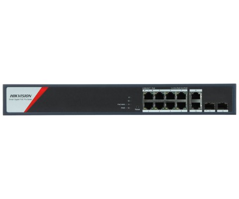 SWITCH POE DS-3E1512HP-SI-8P2T2F 8-PORTOWY SFP Hikvision SWITCH POE DS-3E1512HP-SI-8P2T2F 8-PORTOWY SFP Hikvision