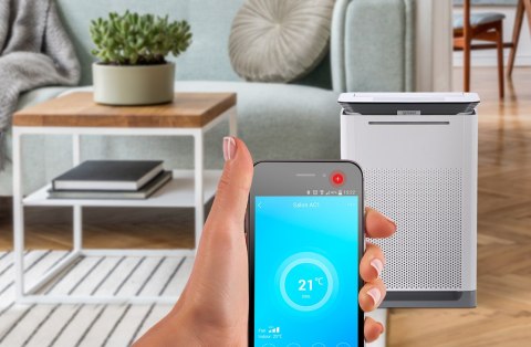 Oczyszczacz powietrza z nawilżaczem Rotenso Qube Q35W R10 Oczyszczacz powietrza z nawilżaczem Rotenso Qube Q35W R10