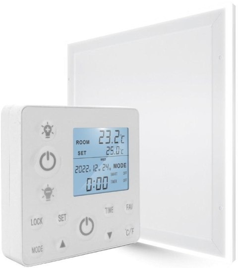Panel grzewczy IR CRONOS Graphene LED CGL-420TP White Cool Panel grzewczy IR CRONOS Graphene LED CGL-420TP White Cool
