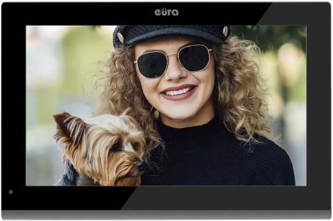 WIDEODOMOFN EURA VDP-98C5 czarny, wi-fi, Tuya WIDEODOMOFN EURA VDP-98C5 czarny, wi-fi, Tuya