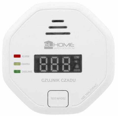 Czujnik czadu El Home CD-92B8 wolnostojący, wyswietlacz LCD, 3 lata gwarancji Czujnik czadu El Home CD-92B8 wolnostojący, wyswietlacz LCD, 3 lata gwarancji