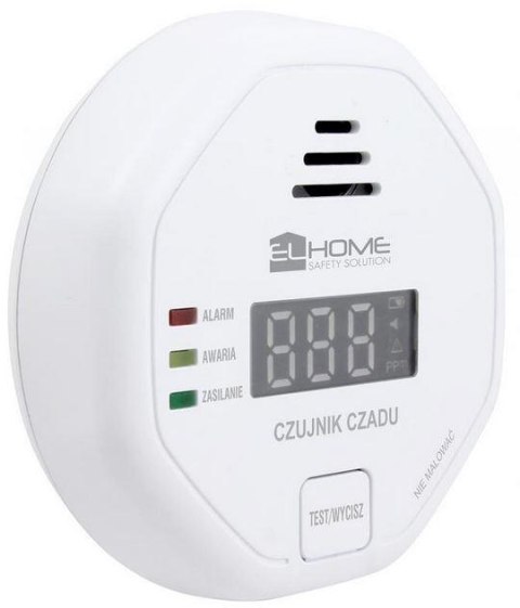 Czujnik czadu El Home CD-92B8 wolnostojący, wyswietlacz LCD, 3 lata gwarancji Czujnik czadu El Home CD-92B8 wolnostojący, wyswietlacz LCD, 3 lata gwarancji