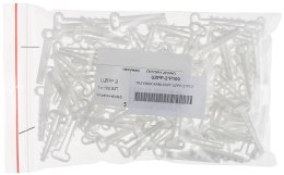 MUROWY TRZYMAK KABLA PŁASKIEGO 4,5 x 11mm 100szt.