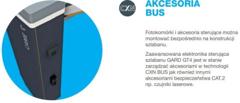 Szlaban CAME GARD GT8 - zestaw do 8 metrów Szlaban CAME GARD GT8 - zestaw do 8 metrów