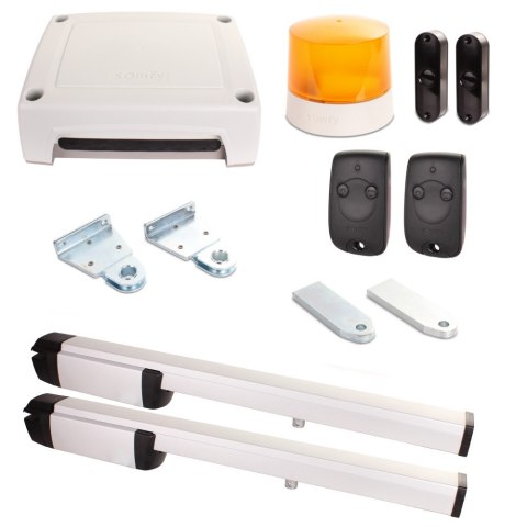 Zestaw Somfy Ixengo L 24V RTS ECO Comfort Pack (1216553) do bram skrzydłowych Zestaw Somfy Ixengo L 24V RTS ECO Comfort Pack (1216553) do bram skrzydłowych