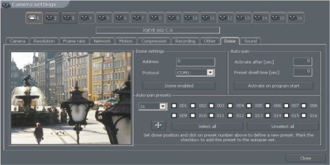 ALNET NETSTATION linecja bazowa na 8 kanałó wideo z PRS