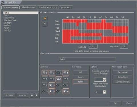 ALNET NETSTATION linecja bazowa na 8 kanałó wideo z PRS