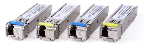 MODUŁ SFP WDM 1.25Gbps, LC SM, 10dB, (3km) TX1550/RX1310 MODUŁ SFP WDM 1.25Gbps, LC SM, 10dB, (3km) TX1550/RX1310