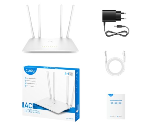 ROUTER WR1200 2.4 GHz, 5 GHz CUDY ROUTER WR1200 2.4 GHz, 5 GHz CUDY