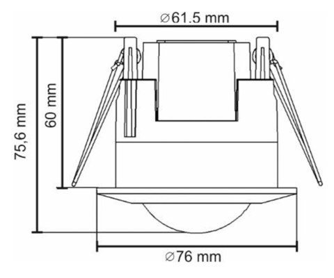 SUFITOWY CZUJNIK RUCHU OR-CR-207 AC 230V ORNO SUFITOWY CZUJNIK RUCHU OR-CR-207 AC 230V ORNO