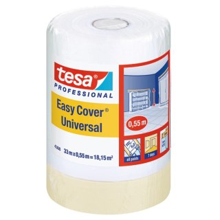 FOLIA OCHRONNA Z TAŚMĄ EASY-COVER-UNIVERSAL/33X550 TESA