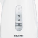 SEVERIN CZAJNIK ELEKTR. 1L , ZAKRYTA GRZAŁKA, WSKAŹNIK POZIOMU WODY, ANTYPOŚLIZGOWE NÓŻKI, PLASTIK, MOC 2200W WK3411