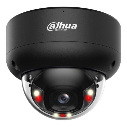 KAMERA WANDALOODPORNA IP IPC-HDBW3649E-AS-IL-0280B-BLACK WizSense Smart Dual Light - 6 Mpx 2.8 mm DAHUA
