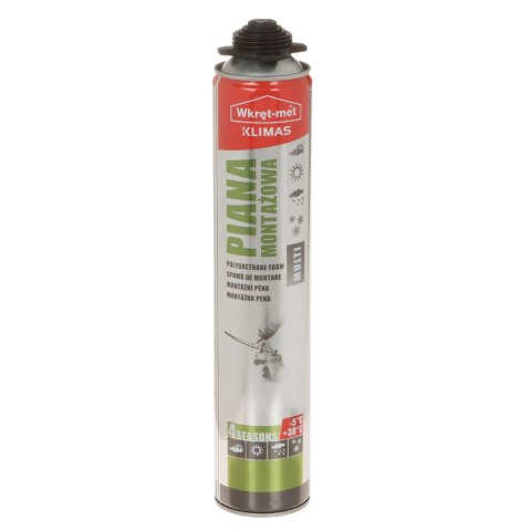 PIANA MONTAŻOWA PMPWS-750 WINTER SUBZERO PUSZKA 750 ml WKRĘT-MET KLIMAS PIANA MONTAŻOWA PMPWS-750 WINTER SUBZERO PUSZKA 750 ml WKRĘT-MET KLIMAS