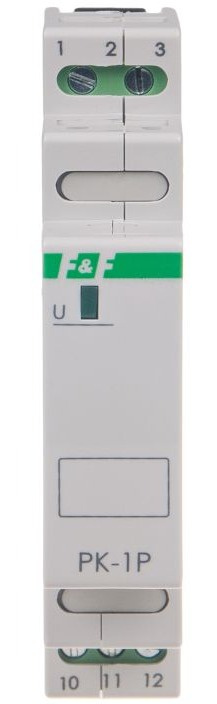Konfiguracja styków: 1xNO/NC Prąd obciążenia: 16 A Napięcie zasilania: 12 V AC/DC Przekaźnik elektromagnetyczny w obudowie jednomodułowej do bezpośredniego montażu na szynie 35mm. Konfiguracja styków: 1xNO/NC Prąd obciążenia: 16 A Napięcie zasilania: 12 V AC/DC Przekaźnik elektromagnetyczny w obudowie jednomodułowej do bezpośredniego montażu na szynie 35mm.