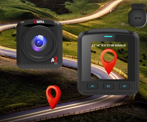 WIDEOREJESTRATOR SAMOCHODOWY XB-A2-GPS Xblitz WIDEOREJESTRATOR SAMOCHODOWY XB-A2-GPS Xblitz