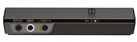 Karta dźwiękowa Creative Sound BlasterX G6 zewnętrzna Karta dźwiękowa Creative Sound BlasterX G6 zewnętrzna