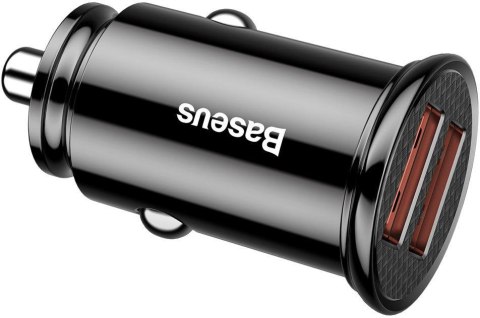 ŁADOWARKA SAMOCHODOWA Baseus Circular CCALL-YD01 30W 5A 2x USB-A QC 3.0 ŁADOWARKA SAMOCHODOWA Baseus Circular CCALL-YD01 30W 5A 2x USB-A QC 3.0