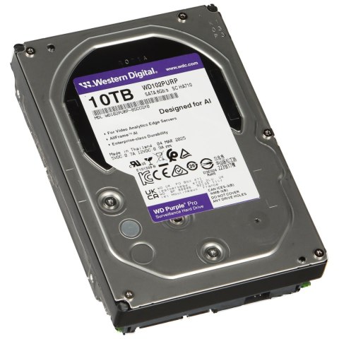 DYSK DO REJESTRATORA HDD-WD102PURP 10TB 24/7 WESTERN DIGITAL DYSK DO REJESTRATORA HDD-WD102PURP 10TB 24/7 WESTERN DIGITAL