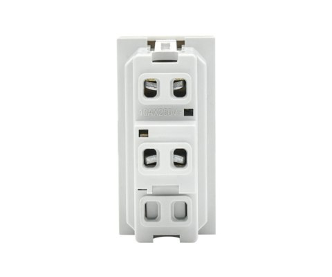 GNIAZDO NATYNKOWE POJEDYNCZE Z ŁĄCZNIKIEM ATLO-S1IP5-SW 220 ... 240 V 10 A ATLO GNIAZDO NATYNKOWE POJEDYNCZE Z ŁĄCZNIKIEM ATLO-S1IP5-SW 220 ... 240 V 10 A ATLO
