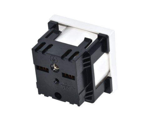 GNIAZDO NATYNKOWE POJEDYNCZE Z ŁĄCZNIKIEM ATLO-S1IP5-SW 220 ... 240 V 10 A ATLO GNIAZDO NATYNKOWE POJEDYNCZE Z ŁĄCZNIKIEM ATLO-S1IP5-SW 220 ... 240 V 10 A ATLO
