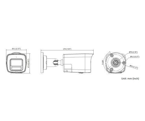 KAMERA IP DS-2CD1023G2-LIUF/SL(2.8MM) Smart Hybrid Light 1080p Hikvision KAMERA IP DS-2CD1023G2-LIUF/SL(2.8MM) Smart Hybrid Light 1080p Hikvision