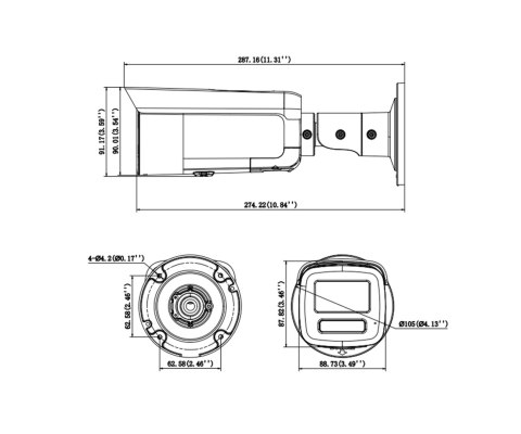 KAMERA IP DS-2CD2T87G3-LIS2UY/SL(2.8MM)PL ColorVu 3.0 8 Mpx Hikvision KAMERA IP DS-2CD2T87G3-LIS2UY/SL(2.8MM)PL ColorVu 3.0 8 Mpx Hikvision