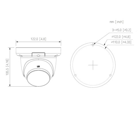 KAMERA IP IPC-HDW3649QM-S-IL-0280B WizSense Smart Dual Light - 6 Mpx 2.8 mm DAHUA KAMERA IP IPC-HDW3649QM-S-IL-0280B WizSense Smart Dual Light - 6 Mpx 2.8 mm DAHUA