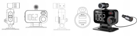 Transmiter samochodowy MBG line BT92 PRO Transmiter samochodowy MBG line BT92 PRO