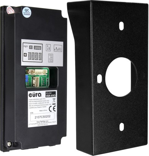WIDEODOMOFON EURA VDP-98C5 biały, wi-fi, Tuya WIDEODOMOFON EURA VDP-98C5 biały, wi-fi, Tuya