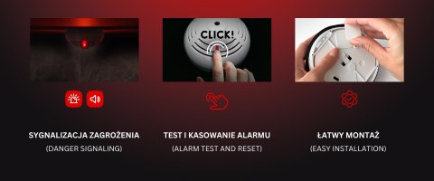 AUTONOMICZNA CZUJKA DYMU SDA-250 SATEL