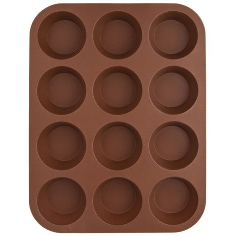 FORMA SILIKONOWA DO PIECZENIA MUFFINEK NA MUFFINKI BABECZKI 12 SZTUK 32,5X25 CM