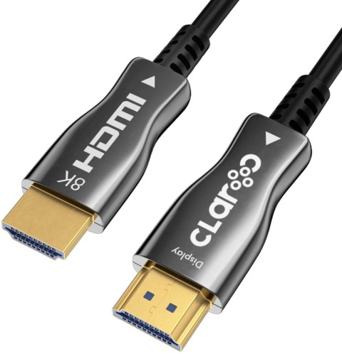 Kabel HDMI Claroc optyczny HDMI 2.1 AOC 8K 120Hz 3m Kabel HDMI Claroc optyczny HDMI 2.1 AOC 8K 120Hz 3m
