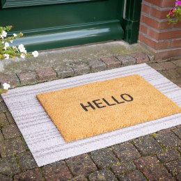 Wycieraczka Do Butów Zewnętrzna Z Włókna Kokosowego Hello 60X40Cm