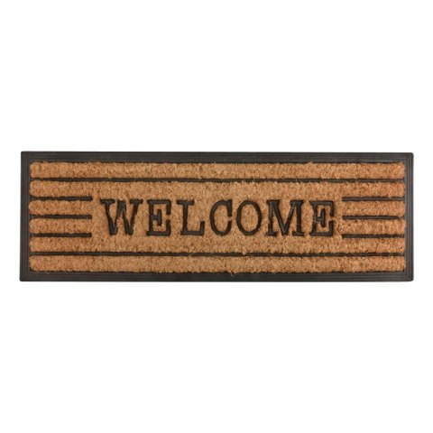 Wycieraczka Welcome Zewnętrzna Do Butów 75X25Cm Wycieraczka Welcome Zewnętrzna Do Butów 75X25Cm