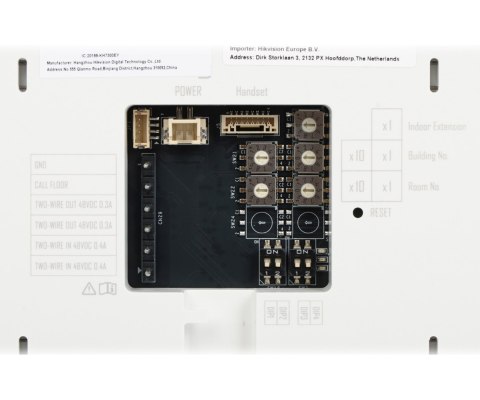 ZESTAW WIDEODOMOFONOWY DS-KIS704EY/ALUMINUM Hikvision ZESTAW WIDEODOMOFONOWY DS-KIS704EY/ALUMINUM Hikvision