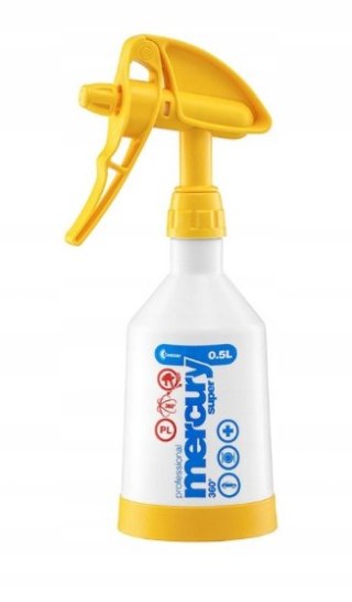 OPRYSKIWACZ MERCURY SUPER 360 PRO+, POJEMNOŚĆ 0,5L FPM CZERW