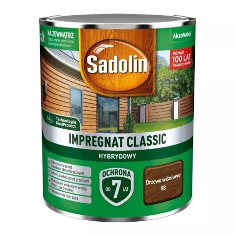 SADOLIN IMPREGNAT CLASSIC HYBRYDO 7 LAT DRZEWO-WIŚNIOWE 0.75 SADOLIN IMPREGNAT CLASSIC HYBRYDO 7 LAT DRZEWO-WIŚNIOWE 0.75