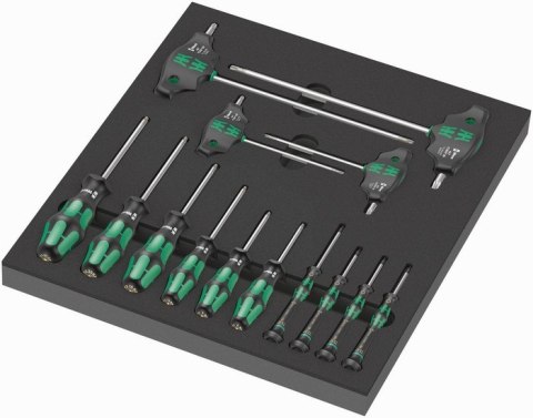 WKŁADKA PIANKOWA Z WKRĘTAKAMI DO ŚRUB I WKRĘTÓW TORX 14CZ, WKŁADKA PIANKOWA Z WKRĘTAKAMI DO ŚRUB I WKRĘTÓW TORX 14CZ,