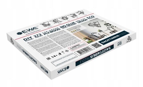 Ewa Drewniane Puzzle 3D Dekoracja Ścienna Strzelec Ewa Drewniane Puzzle 3D Dekoracja Ścienna Strzelec