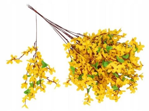 FORSYCJA GAŁĄZKI DUŻY GĘSTY BUKIET FORSYCJI NA WIELKANOC 53cm 12szt FORSYCJA GAŁĄZKI DUŻY GĘSTY BUKIET FORSYCJI NA WIELKANOC 53cm 12szt