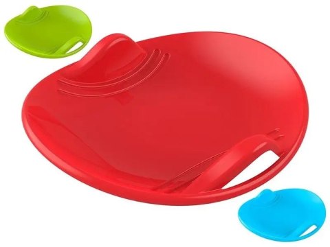 Plastikowe sanki duży ślizg czerwony Plastikowe sanki duży ślizg czerwony