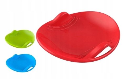 Plastikowe sanki duży ślizg czerwony Plastikowe sanki duży ślizg czerwony