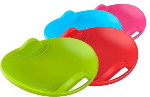 Plastikowe sanki duży ślizg czerwony Plastikowe sanki duży ślizg czerwony