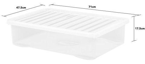 POJEMNIK DO PRZECHOWYWANIA WHAM CRYSTAL 46L POJEMNIK DO PRZECHOWYWANIA WHAM CRYSTAL 46L