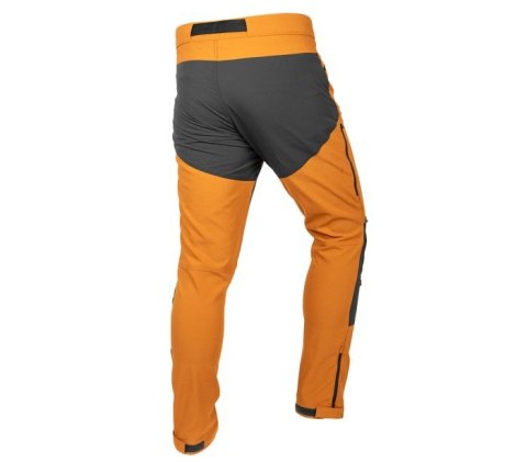 SPODNIE ROBOCZE OUTDOOR 4 WAY STRETCH MUSZTARD.-SZARE ROZ M