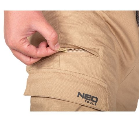 SPODNIE ROBOCZE OUTDOOR TYPU JOGGER BEŻOWE ROZMIAR XXL