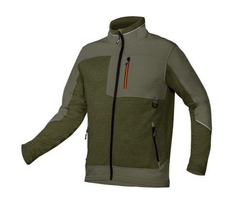 BLUZA SOFTSHELL OUTDOOR ZIELONA ROZMIAR L BLUZA SOFTSHELL OUTDOOR ZIELONA ROZMIAR L