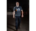 SPODNIE ROBOCZE MIX&MATCH CZARNO-ZIELONE ROZMIAR L